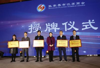 “蘇商”在張有了“家”! 張家界市江蘇商會成立