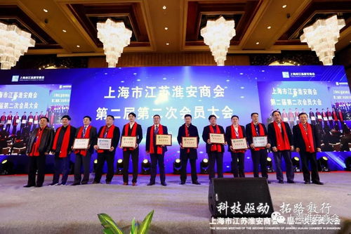 上海市江蘇淮安商會2019年度會員大會 暨新春聯誼會隆重舉行