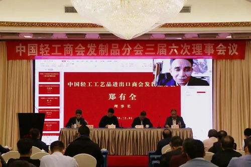 凝心聚力 共謀發展 中國輕工工藝品進出口商會發制品分會三屆六次理事會議在北京召開